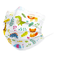 超亚医药 医用外科口罩 儿童款 10片*5包 动物世界