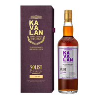 KOMASA 倾酌 中国台湾金车噶玛兰(KAVALAN) 单一麦芽威士忌 噶瑪蘭威士忌 噶玛兰经典独奏泥煤风味桶威士忌