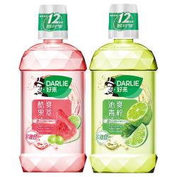 好来 原黑人漱口水减少口腔细菌温和防护清新口气