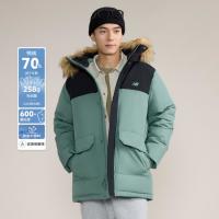 保暖服饰：new balance 男女同款户外羽绒服 AMJ43357
