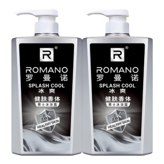  ROMANO/罗曼诺 持久留香 男士沐浴露  600g*2 冰爽