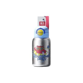富光 纯钛儿童保温杯 吸管式 580ml 阿蒙蓝