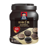 QUAKER 桂格 5黑罐装混合即食燕麦片860g