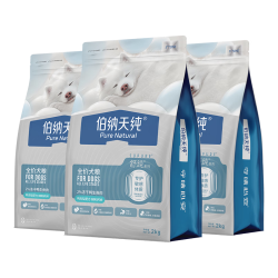 伯纳天纯 舒纯PRO系列 幼年期犬粮鸭肉梨1.5kg*4