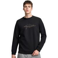 马克华菲重磅卫衣潮牌高级感男款上衣男柔软亲肤设计感套头衫 MK6607黑色 2XL