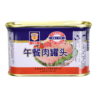 梅林上海梅林午餐肉340g炒饭涮火锅麻辣香锅麻辣烫火腿三明治即食罐头 上海梅林午餐肉198g 4罐