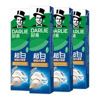 DARLIE 好来 超白小苏打牙膏 冷压椰子油 140g*4