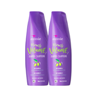 aussie紫袋鼠蓬松洗发水360ml*2瓶无硅油控油清洁去油