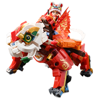 奇妙积木 新春系列 K19912 赤焰雄狮机甲