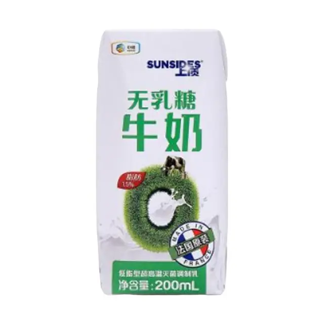 SUNSIDES 上质 无乳糖牛奶 200ml*24盒