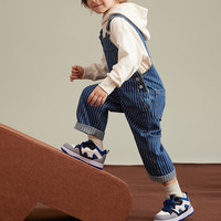 英氏童鞋男童棉鞋2025冬季儿童保暖鞋女童运动鞋二棉鞋宝宝鞋子 红色二棉 21 内长14.3cm 适合脚长13.3-13.5cm