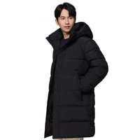 乔沃 JOW 343g+充绒中长款防风羽绒加厚外套525W9858