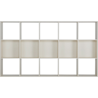  LINSY/林氏家居 落地展示 置物柜+收纳+双抽屉  黑|1X-C两层三列+收纳*2+双抽屉 长1209mm;宽298mm;高772mm