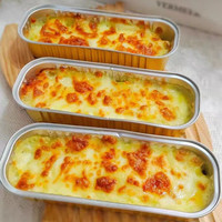 果益寿 港城金老板泰国冷冻无核芝士榴莲5盒*100g