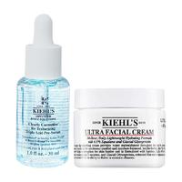 Kiehl's【超级桶】Kiehl's/科颜氏高保湿面霜50ml+精研三酸溜溜瓶30ml