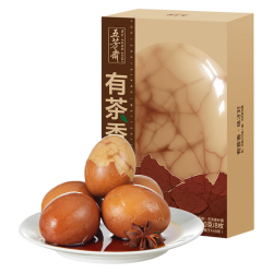 五芳斋 带汤汁茶叶蛋 大红袍茶汤熬制入味卤鸡蛋 850g（8枚）