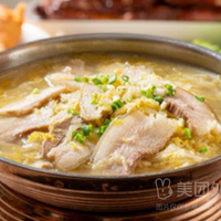 移动端：人民公社 东北酸菜炖五花肉+米饭兑换券·1张 1次券