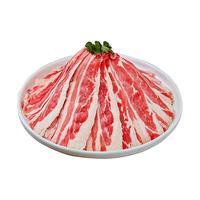 趣尝鲜 进口原切火锅肥牛牛肉片2斤 火锅烧烤200g*5包肥牛卷