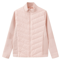 冷元素滑雪羽绒服中间层内胆保暖羽绒衣轻薄蓬松女冬季防寒 M 粉色 M 【90-105斤】