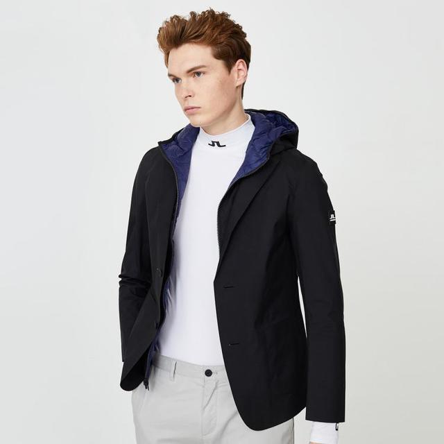 J.Lindeberg 金林德伯格 金·林德伯格 一衣三穿秋冬保暖可拆卸棉衣马甲西装外套两件套男士