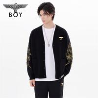 BOY LONDON 【天使之翼】冬款金线绣花高级开衫毛衣外套