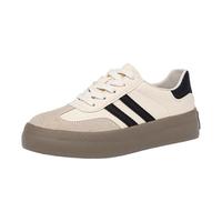 Semir德训鞋女2024夏季鞋子女厚底小白鞋运动透气板鞋女