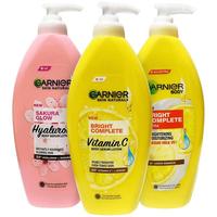 GARNIER 卡尼尔 泰国Garnier卡尼尔美白身体乳清爽VC377维c补水滋润女官方旗舰店