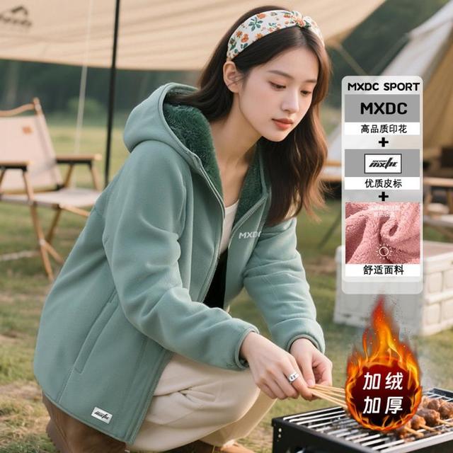 麦斯迪森 MXDC SPORT 女款抓绒衣