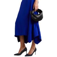 Aquazzura 2021秋季女深蓝色绒面皮革高跟鞋NET-A-PORTER