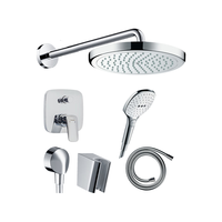 hansgrohe/汉斯格雅 暗装 淋浴花洒套装+柯洛玛顶喷+飞雨手持 暂无
