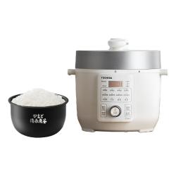 东芝 多功能智能 电压力锅 双胆  白色 4.8L