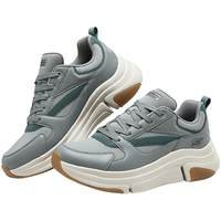 斯凯奇（Skechers）男士绑带休闲运动鞋118067 灰色/GRY 39.5