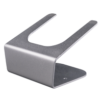 夷希微平板电脑支架多彩展示架托苹果ipad通用充电底座铝合金属桌面支撑 亚克力架+椭圆胶条线