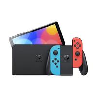 Nintendo 任天堂 Switch NS掌上游戏机 OLED主机 日版彩色+ROVOG PRO 无线蓝牙手柄 蓝红款