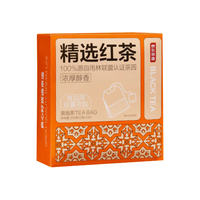 京东京造 红茶黄牌精选经典下午茶奶茶袋泡茶包2g*100包 可定制5000起订