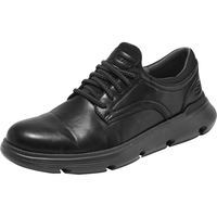 SKECHERS 斯凯奇 男士商务休闲鞋柔软轻便透气204906 黑色BLK 44.0