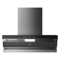  Midea/美的 顶侧双吸23吸力蒸汽洗 抽油烟机烟灶联动套装