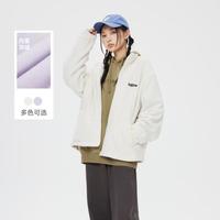  Meters bonwe/美特斯邦威 时尚舒适 男女同款立领绣花摇粒绒外套