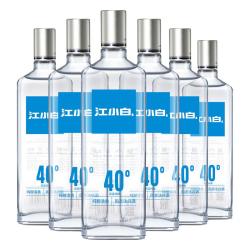 江小白 银盖40度500ml*6瓶装高粱酒清香白酒口粮酒粮食酒高档白酒