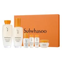 Sulwhasoo 雪花秀 护肤套装 (滋盈肌本润养水125ml+15ml+润养乳125ml+15ml+人参精华露5ml+紧致乳霜15ml)