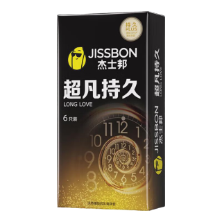 jissbon 杰士邦 持久系列 超凡持久安全套 6只