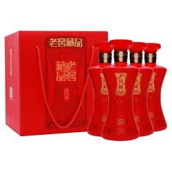 泸州老窖 老窖藏品蜀之春60度600ml*4瓶佳节礼赠白酒