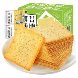 比比赞 海苔薄脆饼干300g