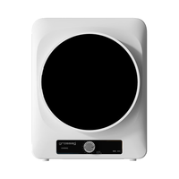 grossag德国6公斤烘干机智能全自动小型家用除菌螨大容量直排滚筒干衣机免安装烘衣机 旋钮基础款【毛屑过滤+除菌除螨】