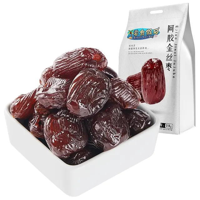Snack holiday 零食假日 阿胶金丝枣 218g