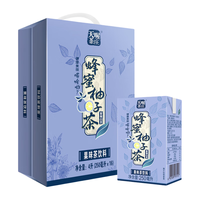 Ten Wow 天喔 茶庄 蜂蜜柚子茶 果味饮品 夏季凉茶果汁饮料 蜜柚白茶250ml*16整箱装