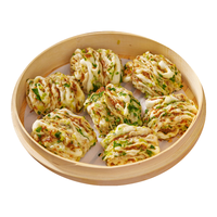 爱稞云点 香葱黑猪肉肉花卷（原味）360g 速冻早餐食品半成品面点儿童早饭