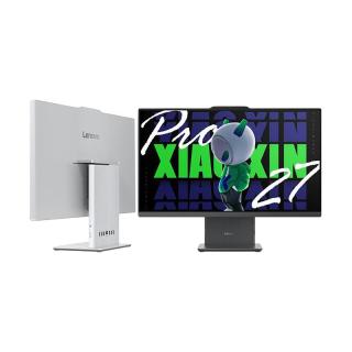 联想 小新Pro27 2024一体机台式电脑 27英寸护眼大屏13代酷睿 硬件级低蓝光 一体台式机电脑