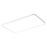 美的（Midea）吸顶灯客厅灯led灯具卧室灯极简2.5cm超薄贴顶侧发光护眼极光S3 三段调色|60W卧室圆灯