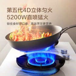 海信 JZT-E5W 5.2kW大火力 天然气 双边定时 燃气灶